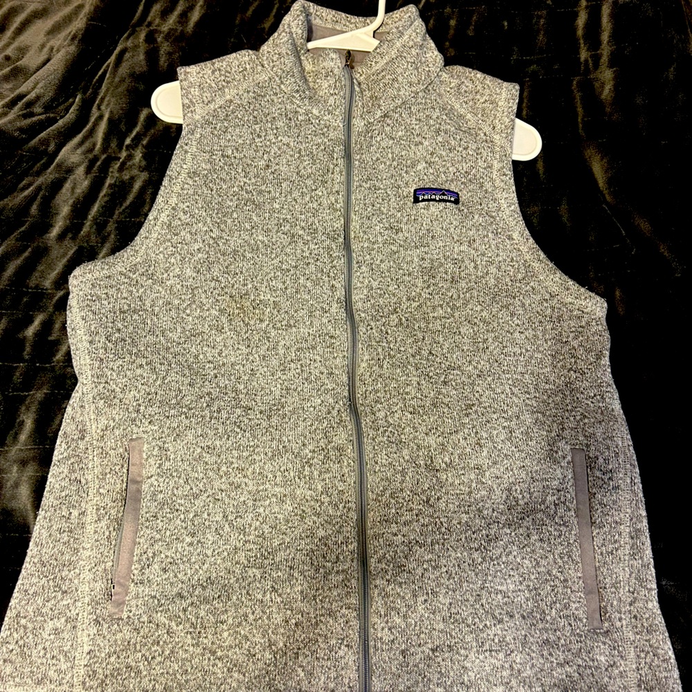 Patagonia Sweater Vest XL - Light Grey
